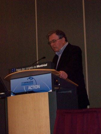 J.C. Gascard gives the speech on new EU Arctic - related project