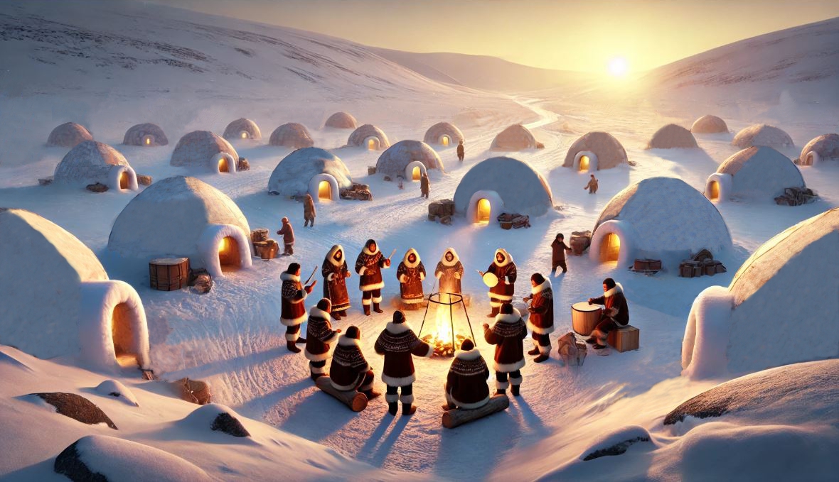 Inuit Village Celebration