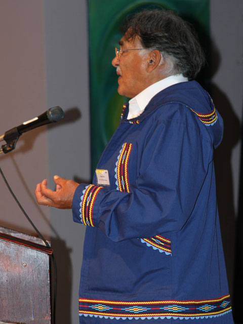 Mayor Edward Itta from North Slope Borough