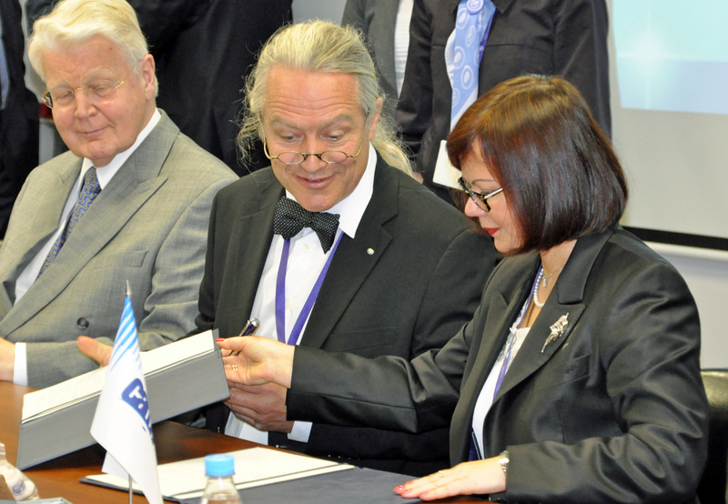 Lars Kullerud and Yelena Kudryashova