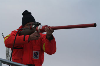 satellite sender device